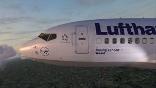 Screenshot 1 — Lufthansa Boeing 737-600 NG (Wesel)