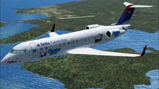 Screenshot 1 — Delta Connection CRJ-200