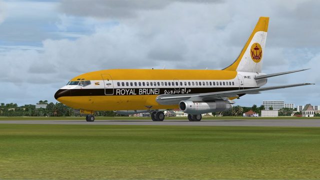 Screenshot 1 — Royal Brunei Boeing 737-200ADV