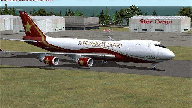 Screenshot 1 — Star Airways Cargo Livery 747-400F