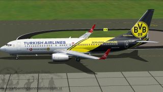 Screenshot 3 — Turkish Airlines Boeing 737-800w Borussia TC-JHU