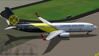 Screenshot 4 — Turkish Airlines Boeing 737-800w Borussia TC-JHU