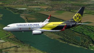 Screenshot 2 — Turkish Airlines Boeing 737-800w Borussia TC-JHU