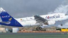 Screenshot 4 — AeroGal Airbus A319-132