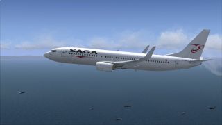 Screenshot 4 — Saga Airlines Boeing 737-800 NGX TC-SGI