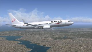 Screenshot 1 — Saga Airlines Boeing 737-800 NGX TC-SGI