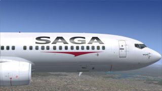 Screenshot 2 — Saga Airlines Boeing 737-800 NGX TC-SGI