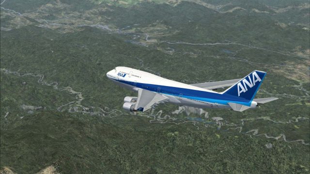 Screenshot 1 — Air Nippon Airways Boeing 747-400