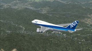 Screenshot 1 — Air Nippon Airways Boeing 747-400