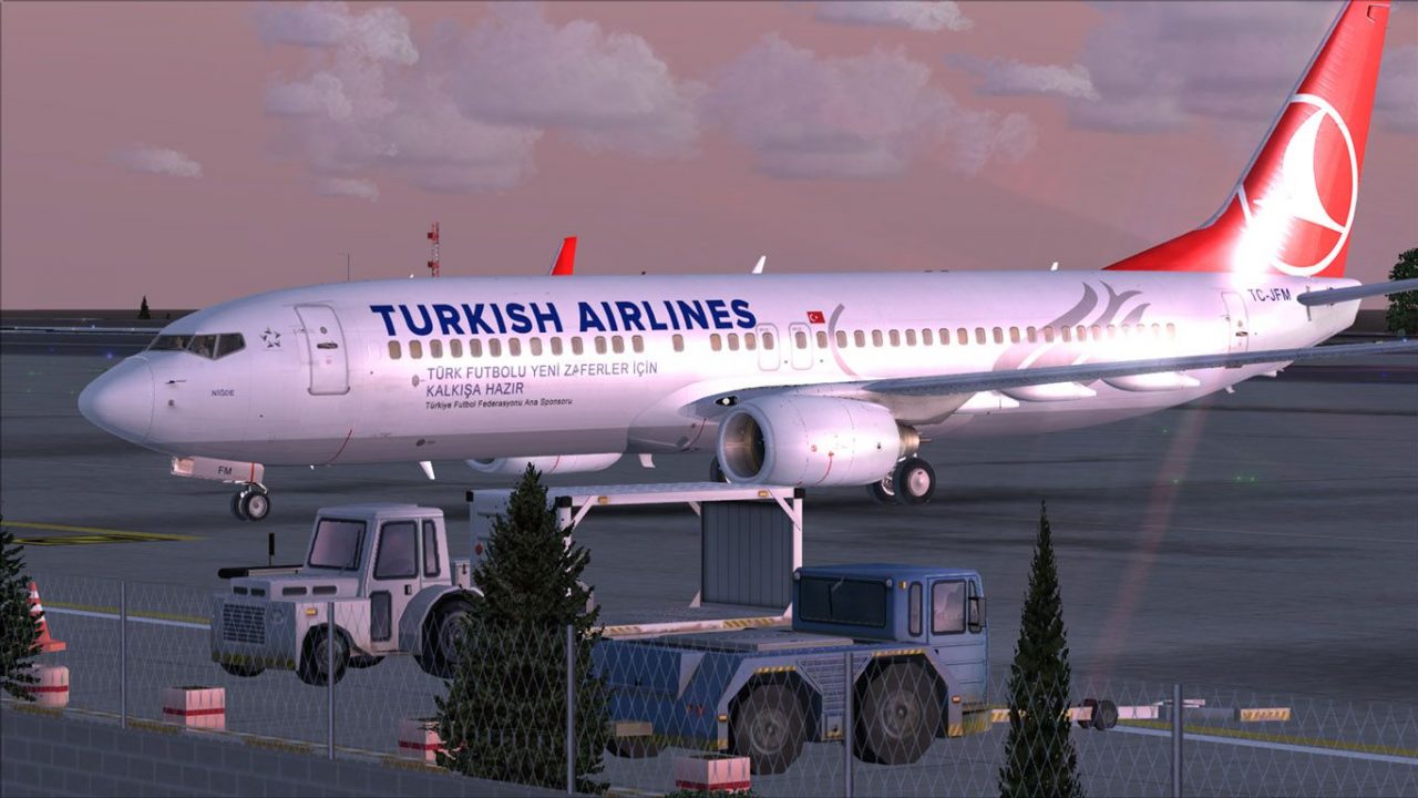 Turkish Airlines Boeing 737-8F2 TC-JFM for FSX