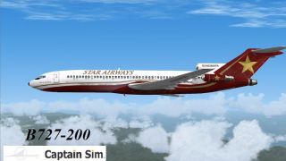 Screenshot 1 — Star Airways Boeing 727-200 Retro Livery
