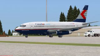 Screenshot 1 — Canadian North Boeing 737-200C C-GOPW