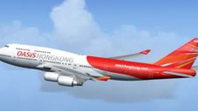 Screenshot 1 — Oasis Hong Kong Boeing 747-481
