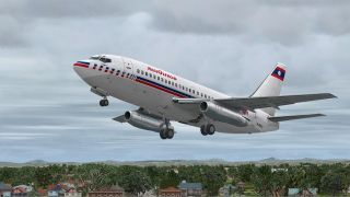 Screenshot 2 — Lao Aviation Boeing 737-200 N-7375-F