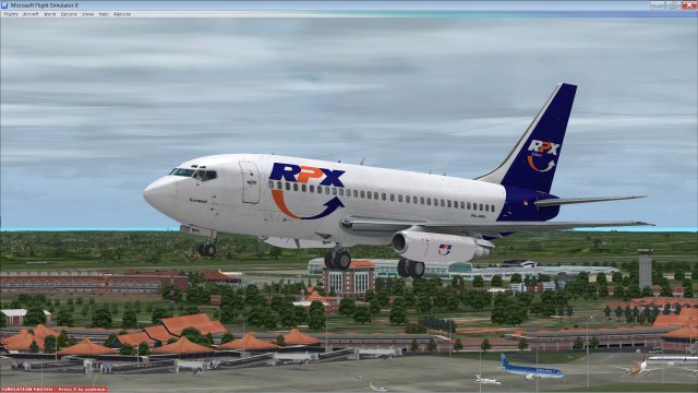 Screenshot 1 — Republic Express Boeing 737-200C