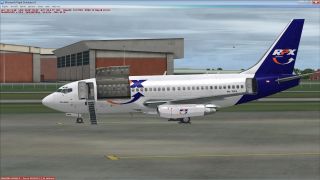Screenshot 2 — Republic Express Boeing 737-200C