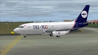 Screenshot 1 — Trimg Intra Asia Boeing 737-200F PK-YGM