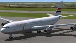 Screenshot 1 — Egyptian Presidential Airbus A340-200