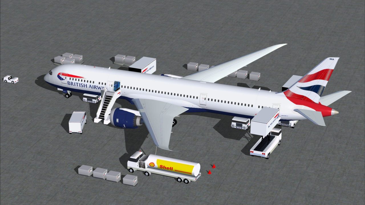 British Airways Boeing 787-9 V4 for FSX