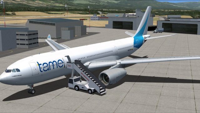 Screenshot 1 — TAME Airbus A330-243 Fix