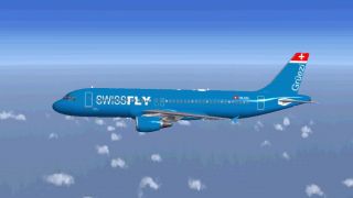 Screenshot 3 — Swissfly Virtual Airways Airbus A320-200 HB-IHG