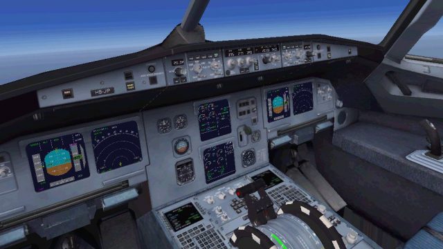 Screenshot 1 — Swissfly Virtual Airways Airbus A320 HB-JIP