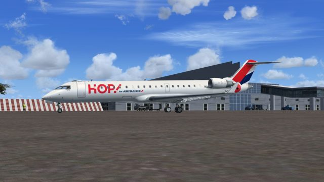 Screenshot 1 — HOP For Air France CRJ 700