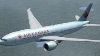 Screenshot 1 — Retro Air Canada Boeing 777-200LR