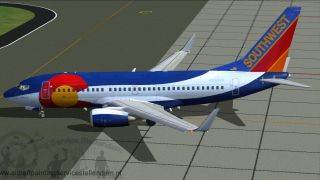Screenshot 4 — Southwest Airlines 'Colorado One' Boeing 737-700W