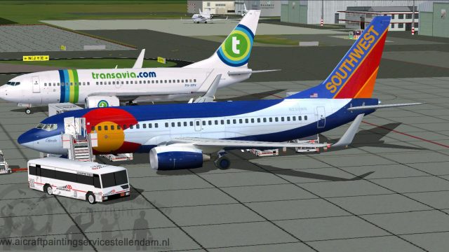 Screenshot 1 — Southwest Airlines 'Colorado One' Boeing 737-700W