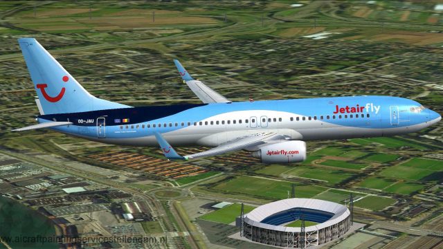 Screenshot 1 — Jetairfly Boeing 737-800W