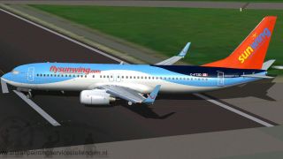 Screenshot 3 — Sunwing Airlines C-FTZD Boeing 737-800W C-FTZD