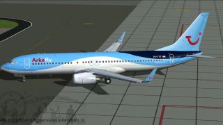 Screenshot 3 — Arkefly Boeing 737-800W PH-TFF