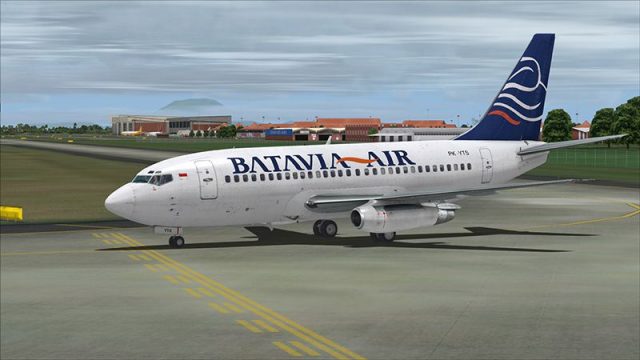Screenshot 1 — Batavia Air Boeing 737-200