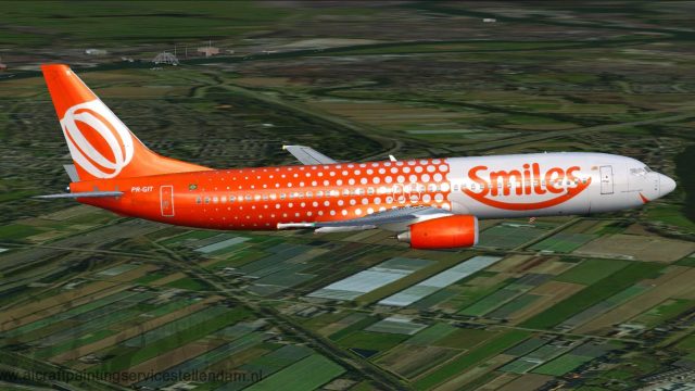 Screenshot 1 — GOL Boeing 737-800 'Smiles'