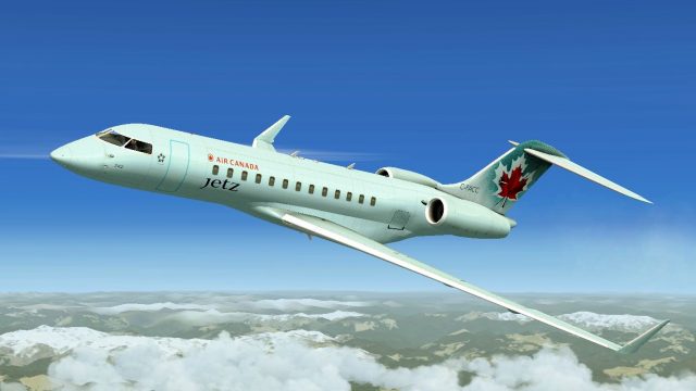 Screenshot 1 — Air Canada Jetz Bombardier XRS