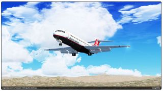 Screenshot 3 — Qeshm Airlines Fokker F-100