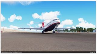 Screenshot 2 — Qeshm Airlines Fokker F-100