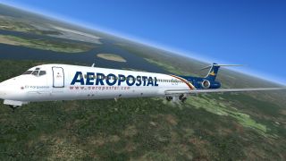Screenshot 2 — Aeropostal McDonnell Douglas MD-82 YV2793