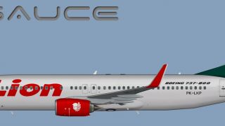 Screenshot 1 — Lion Air Boeing 737-800W PK-LKP