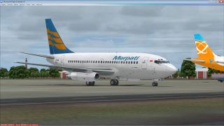 Screenshot 2 — Merpati Nusantara Boeing 737-200ADV