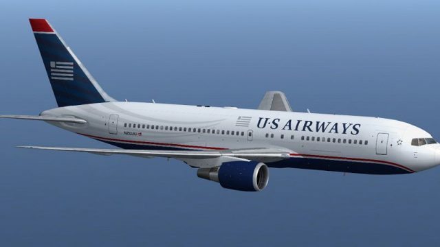 Screenshot 1 — US Airways Boeing 767-2B7/ER