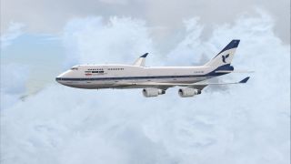 Screenshot 5 — Iran Air Boeing 747-400 (Old Colors)