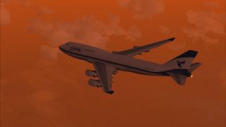 Screenshot 6 — Iran Air Boeing 747-400 (Old Colors)