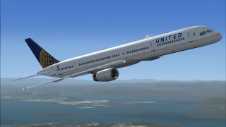 Screenshot 1 — United Airlines Boeing 757-300