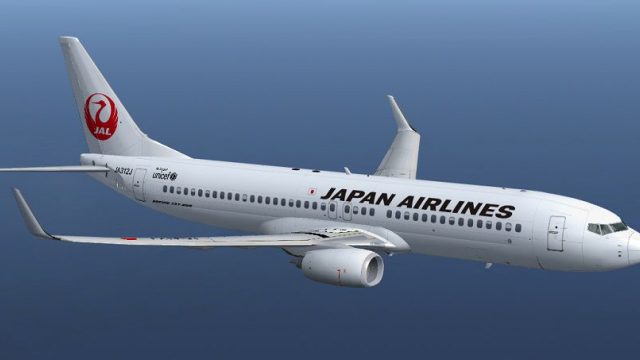 Screenshot 1 — Japan Airlines Boeing 737-846(WL)
