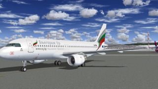 Screenshot 1 — Bulgaria Air Airbus A319 & A320