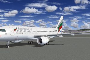 Bulgaria Air Airbus A319 & A320 For FSX