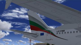 Screenshot 8 — Bulgaria Air Airbus A319 &amp; A320