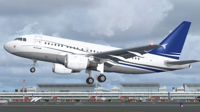 Screenshot 1 — JetAlliance Airbus A318-112 CJ Elite